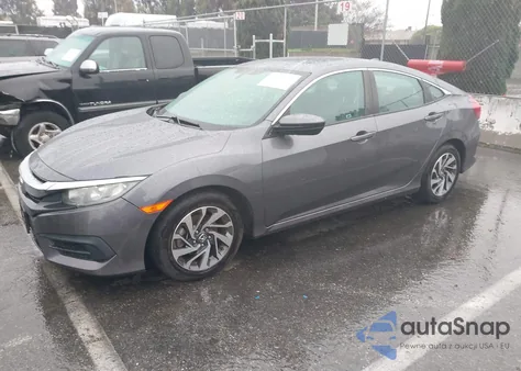 2018 Honda Civic Ex z USA, uszkodzony, nr VIN 2HGFC2F72JH500872